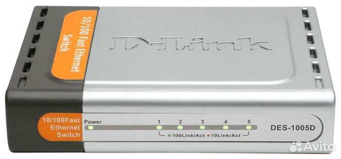 Коммутатор (switch) D-Link DES 1005D