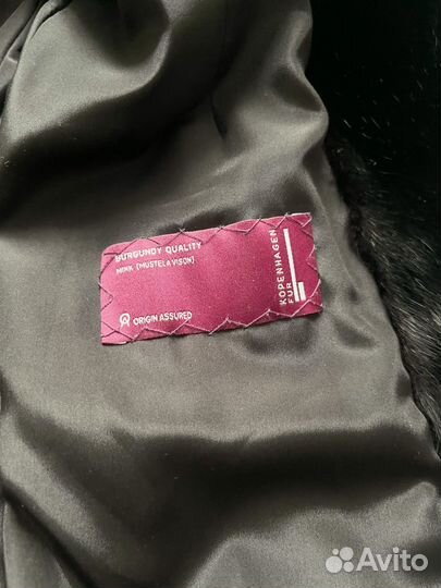 Шуба норковая 42 44 бу