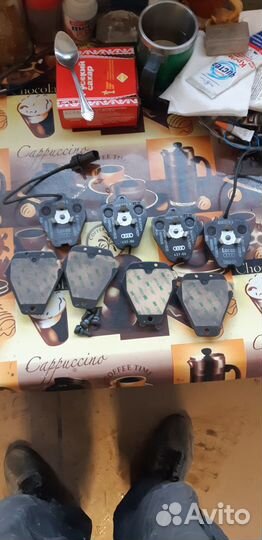 Колодки передние ауди