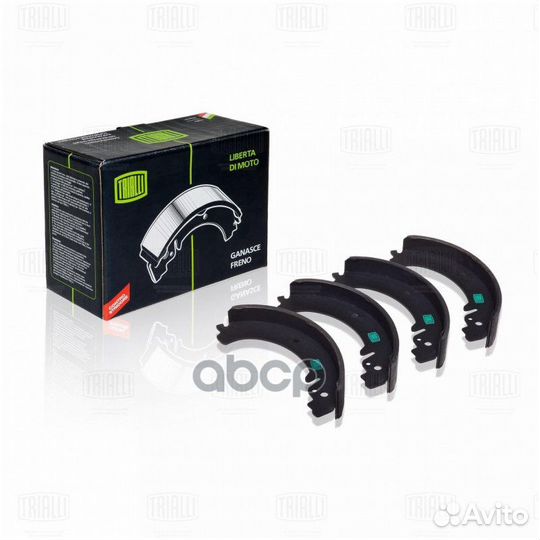 Колодки тормозные барабанные зад GF232 Trialli