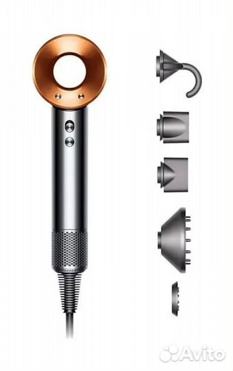 Фен Dyson HD08 1600 Вт золотистый