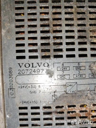 Блок преобразователя Volvo