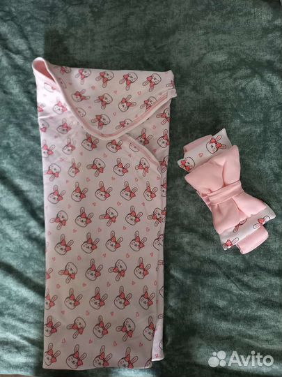 Конверт на выписку для девочки лето