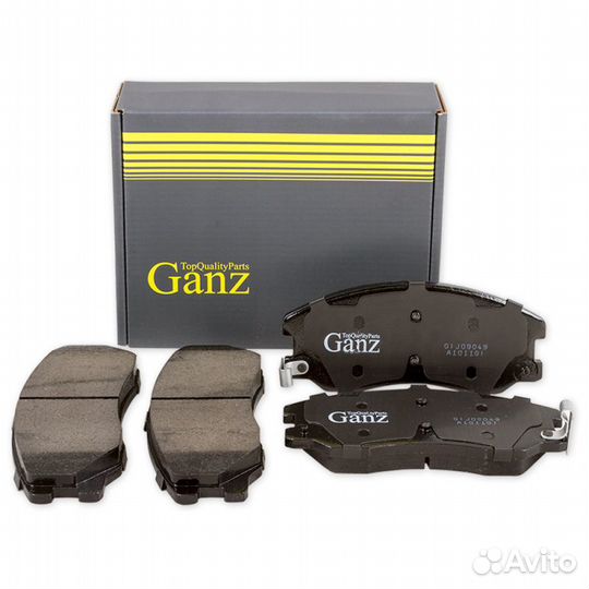 Колодки передние opel antara/captiva 3.2L ganz