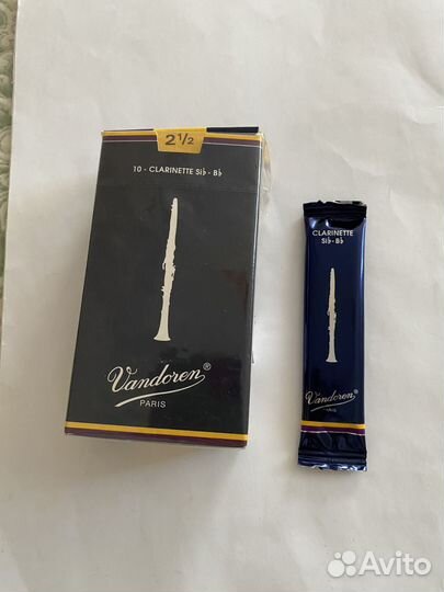 Трость Vandoren для кларнета Sib-Bb, N2,5