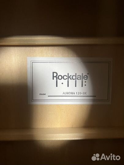 Акустическая гитара rockdale 120-bk