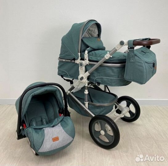 Коляска Luxmom 518 3в1 новая
