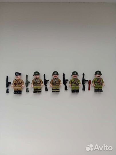 Лего советские солдаты