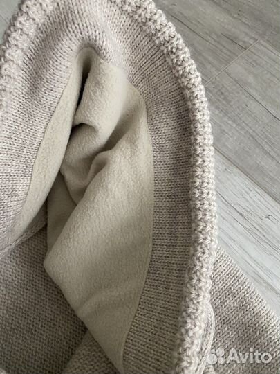 Капор снуд женский вязаный