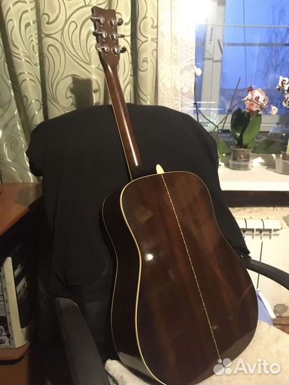Акустическая гитара yamaha fg201b (Япония)