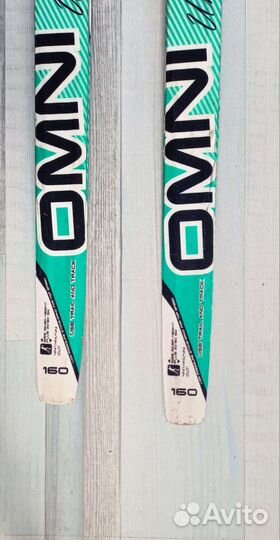 Беговые лыжи пластиковые 160 см