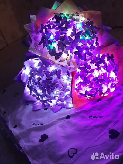 Букет из бабочек. Ручная работа