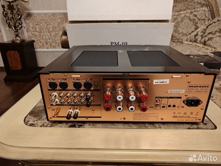 Интегральный стерео усилитель marantz PM-10