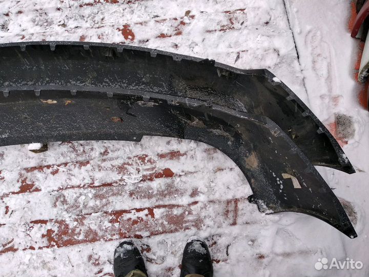 Юбка заднего бампера Hyundai ix35