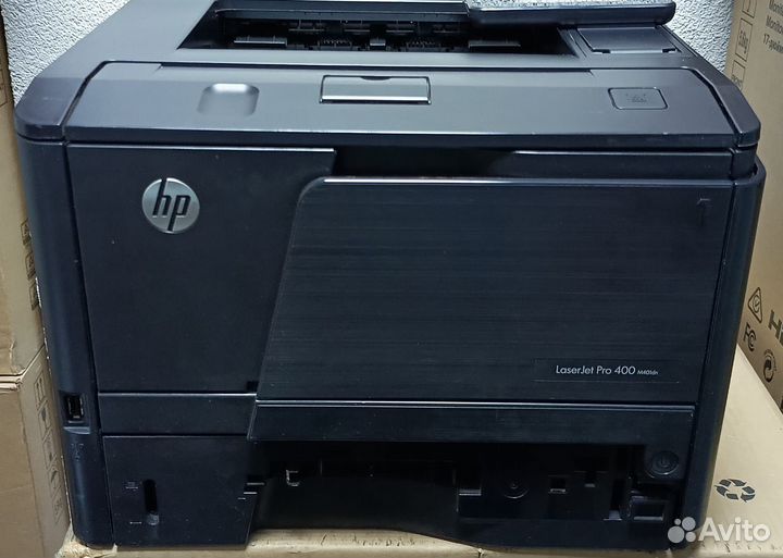 Принтер лазерный HP LaserJet Pro 400 m401dn, А4