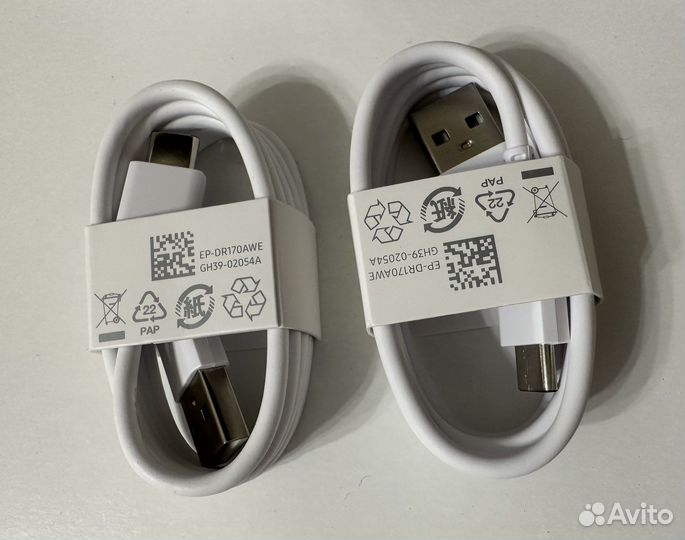 Кабель usb type c samsung белый оригинал