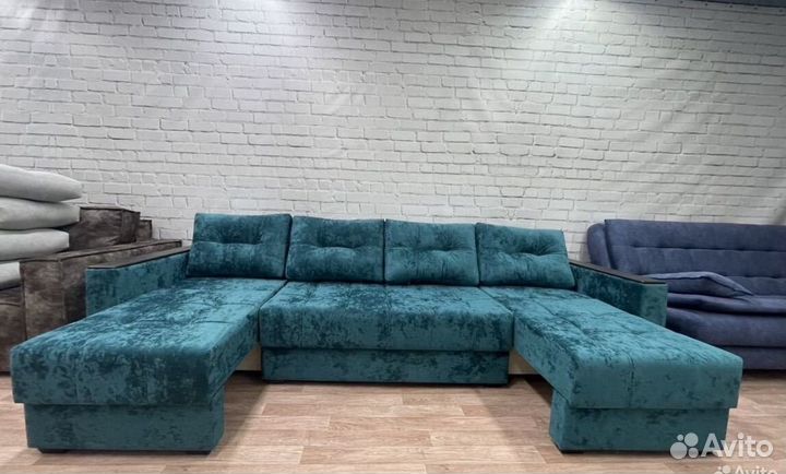 Диван Трансформер П-образный «Дубай» 0011-28W