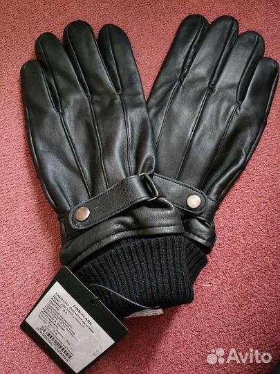Мужские кожаные перчатки