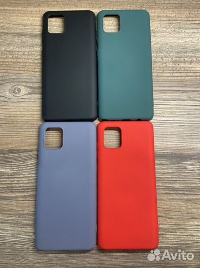 Чехол силиконовый Samsung - Note10lite