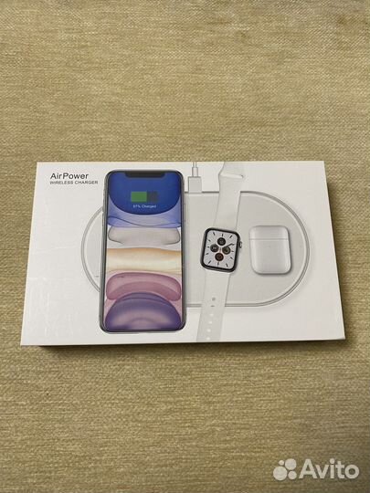 Беспроводная зарядка apple