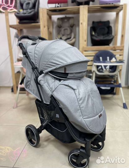 Коляска baballo 2024 Новая (Grey black)