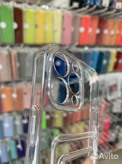 Чехол для iPhone прозрачный под карту