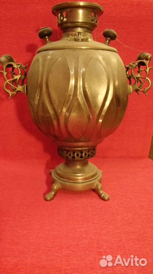 Раритет Редкий Самовар Шар Бр.Шемариныхъ 19 век