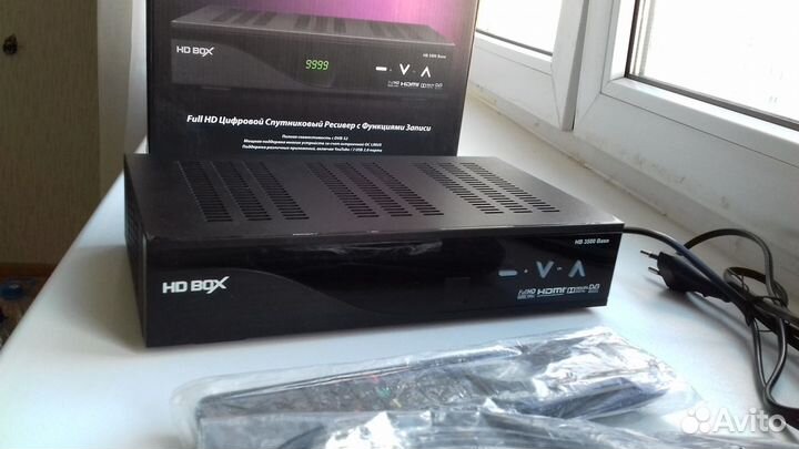 Спутниковый ресивер тюнер медиа приставка hd box