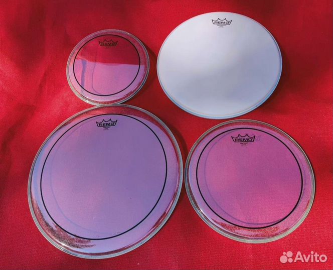 Пластики для барабанов remo emperior clear