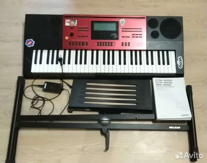 Синтезатор casio ctk 6250