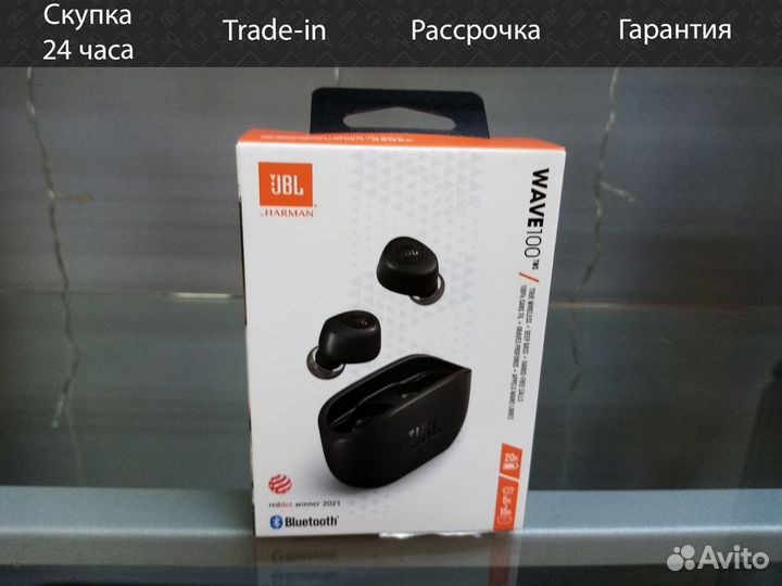 Беспроводные наушники: JBL wave 100