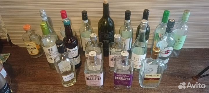 Пустые бутылки