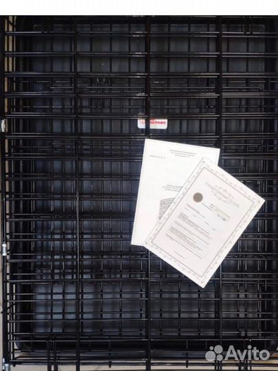 Клетка для больших пород собак в наличии длина 120