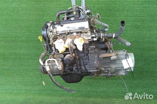 Двигатель в сборе двс toyota duet M100A EJ-DE 1998