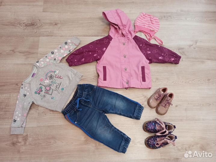 Вещи на девочку 80-86