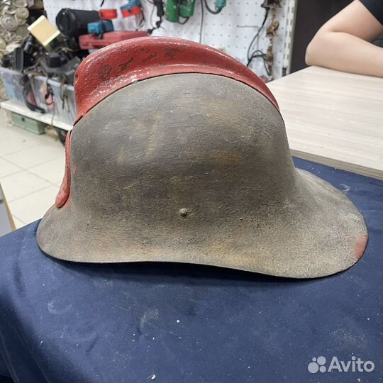 Каска Шлем Пожарного 1950-1960 годы (Сзр)
