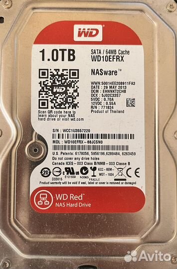 Жесткий диск hdd