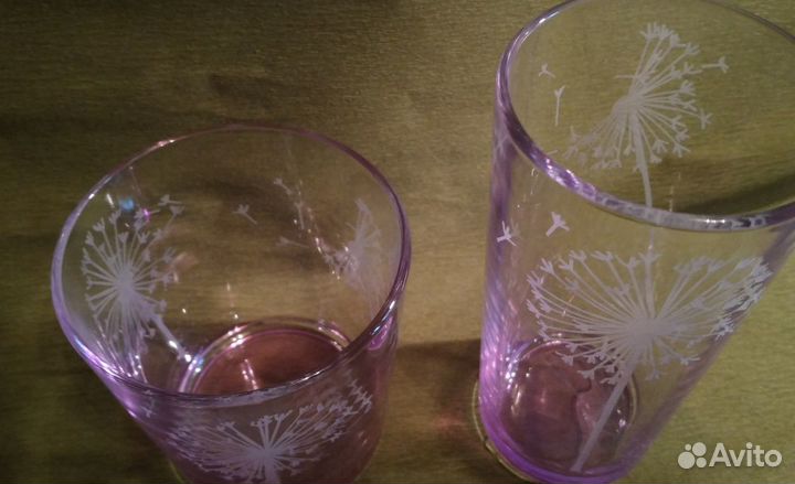 Комплект стаканов,Легкие отношения