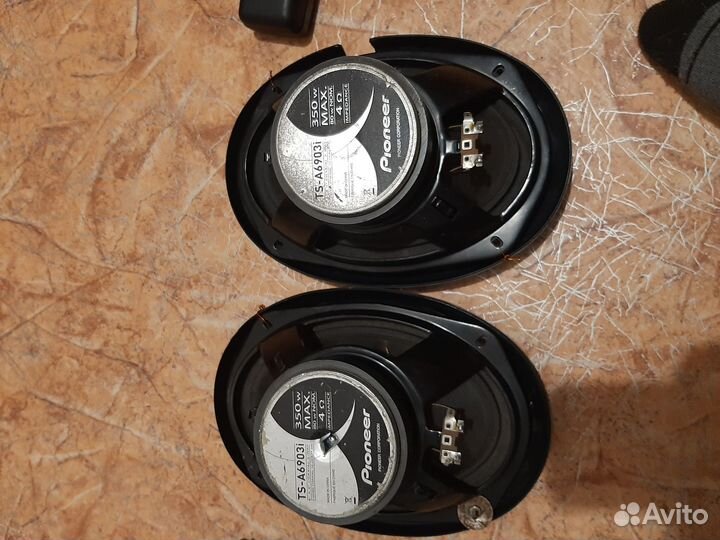 Магнитола с динамиками пионер