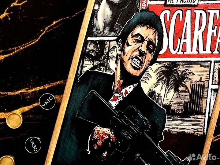 Нарды с индивидуальной гравировкой