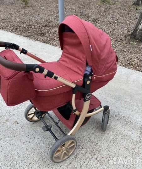 Коляска 2 в 1 Delux