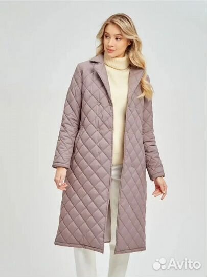 Пальто стёганое, плащ