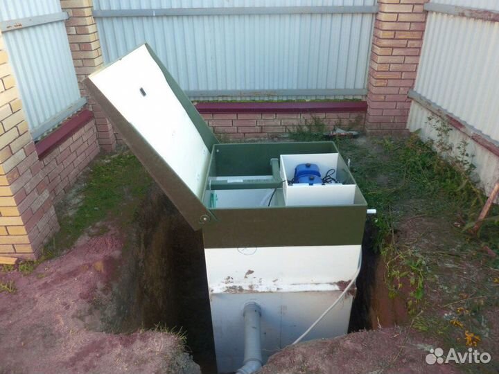 Септик эко Евробион 3 с переливом