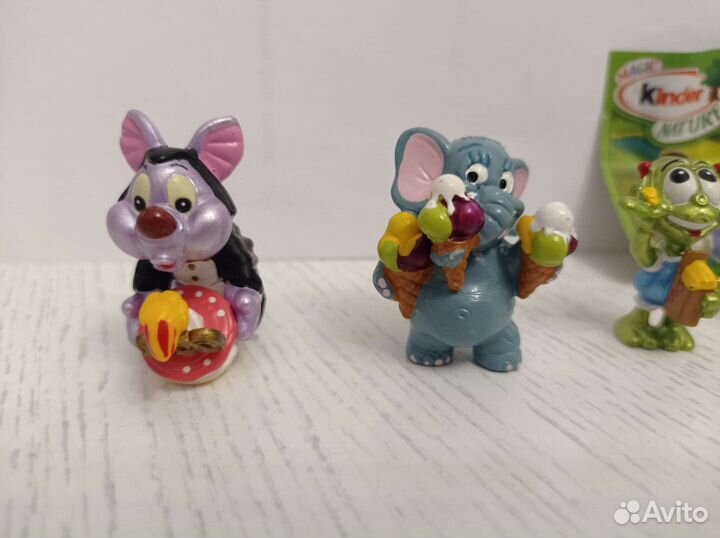 Игрушки Киндер 90х, цена за 7шт - 550 р