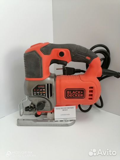 Лобзик black+decker BES610