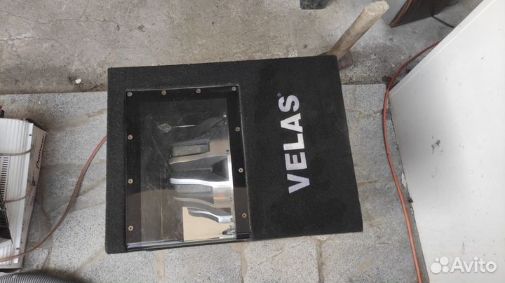 Сабвуфер автомобильный пассивный с усилителем