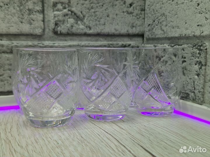 К.1984 Рюмки Неманский Хрусталь СССР 6 шт