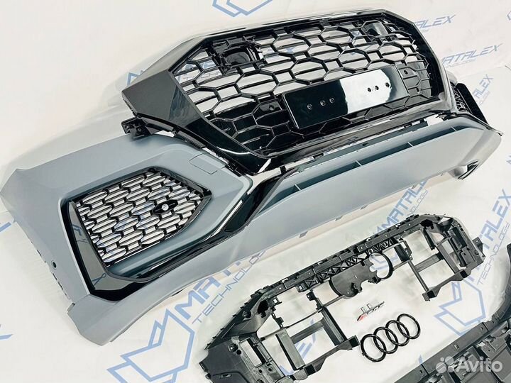 Передний бампер Audi Q8 в стиле SQ8