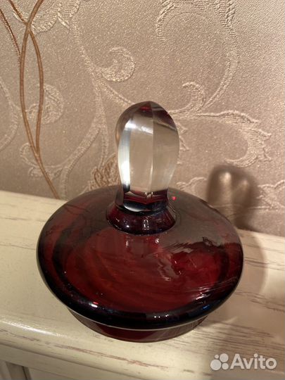 Кувшин цветное стекло СССР