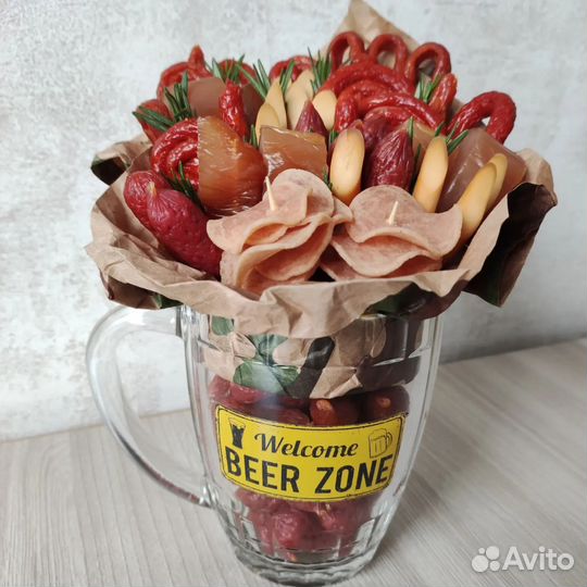 Мужские букеты съедобные